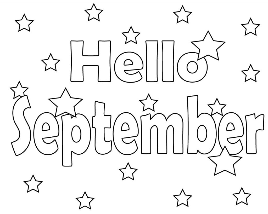 printable coloring pages for september