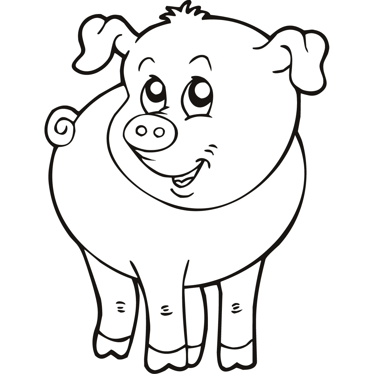 Simple Line Drawings Of Animals ClipArt Best