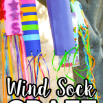 Simple Paper Wind Sock Craft Camping Kids Crafts