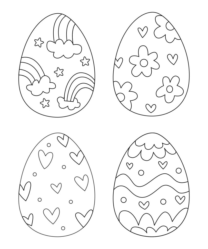 Small Easter Craft Template 11 Free PDF Printables Printablee In
