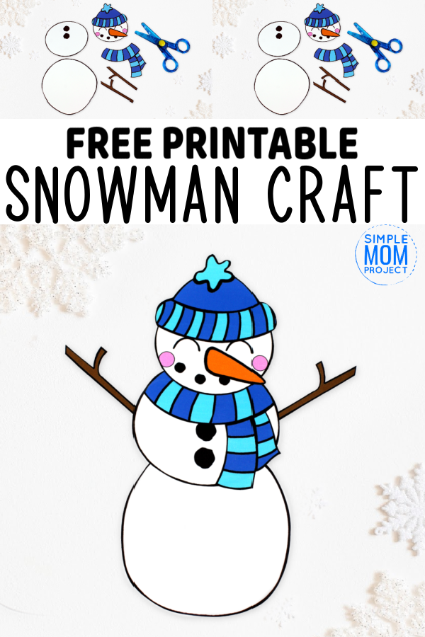 Snowman Printable Template