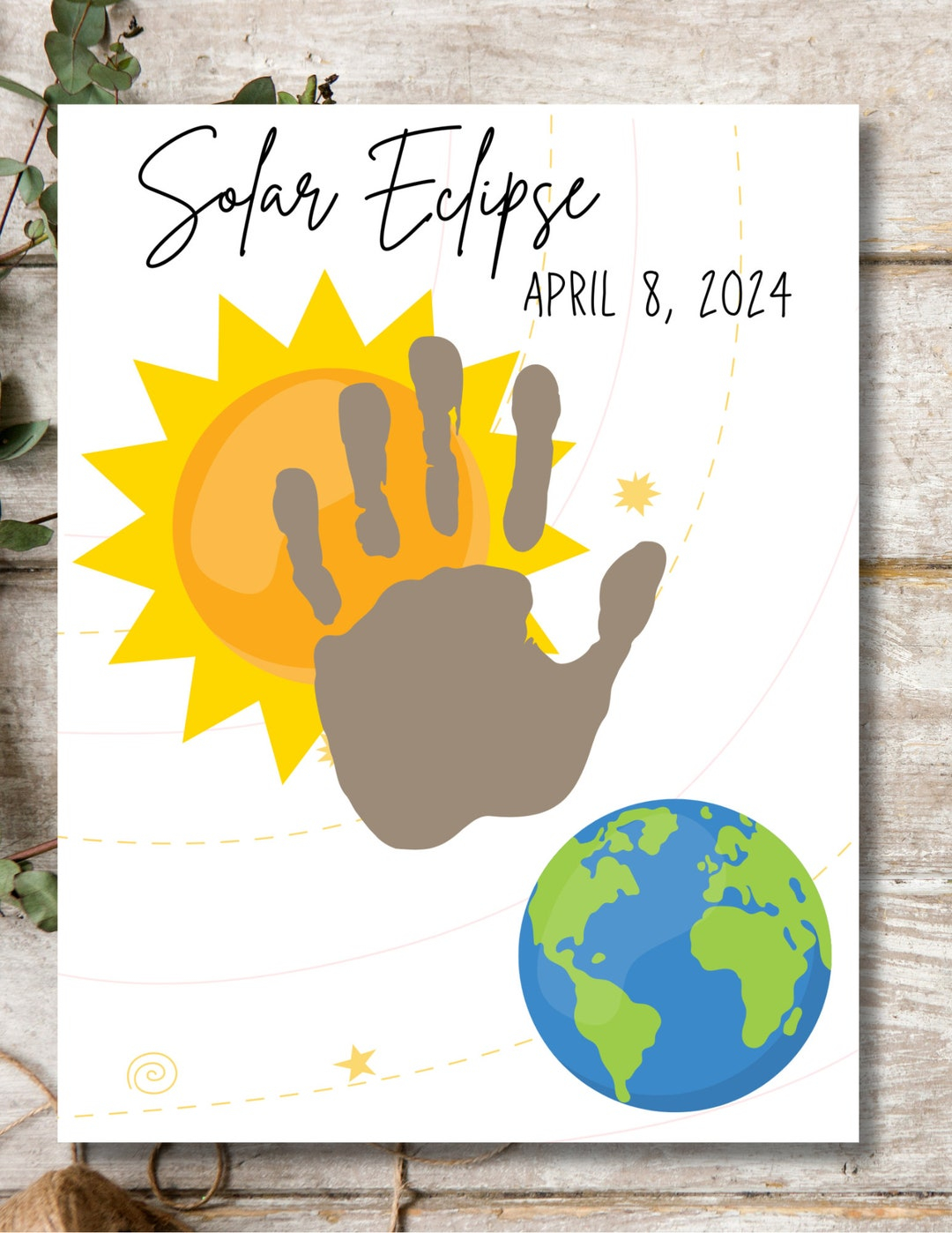 printable eclipse craft