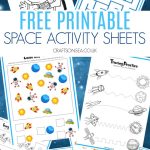 Space Activity Sheets FREE Printables Space Activities Space Theme