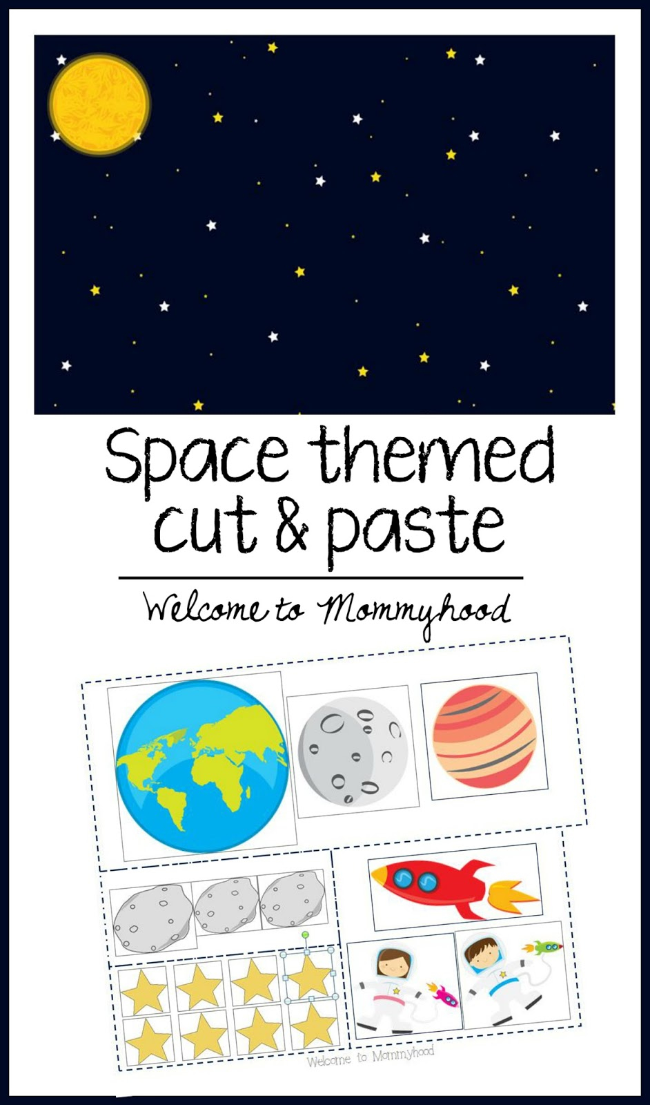 Space Themed Free Printables Free Templates Printable
