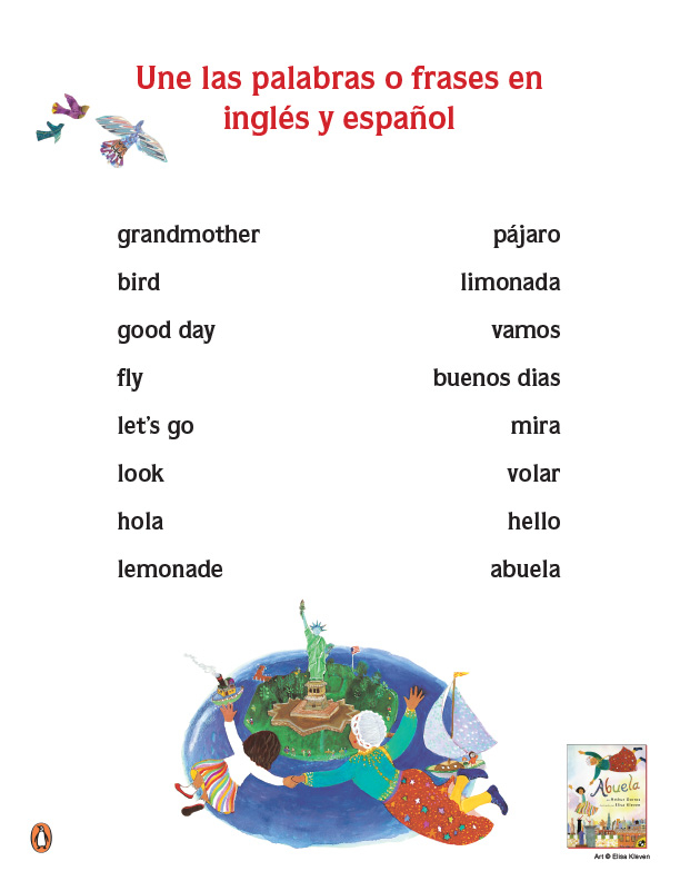 Spanish English Bilingual Printables And Activities Brightly