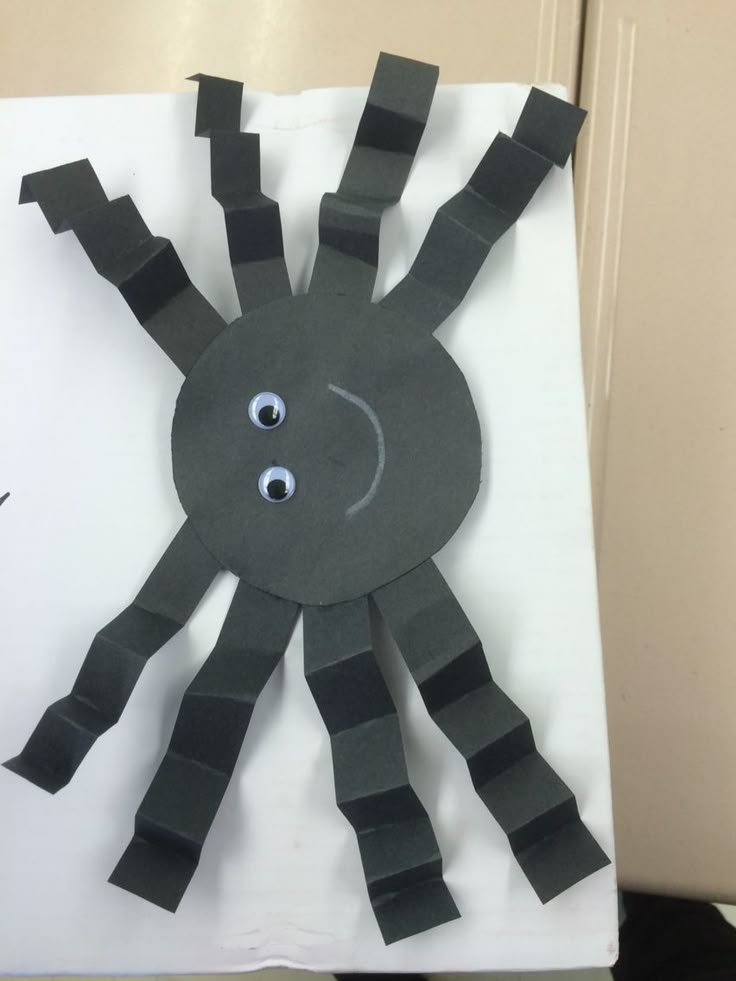 Spider Art And Craft For Preschool
