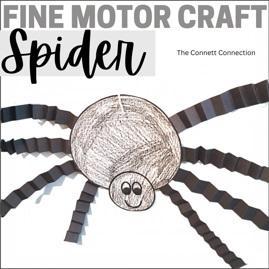 spider crafts for toddlers printable