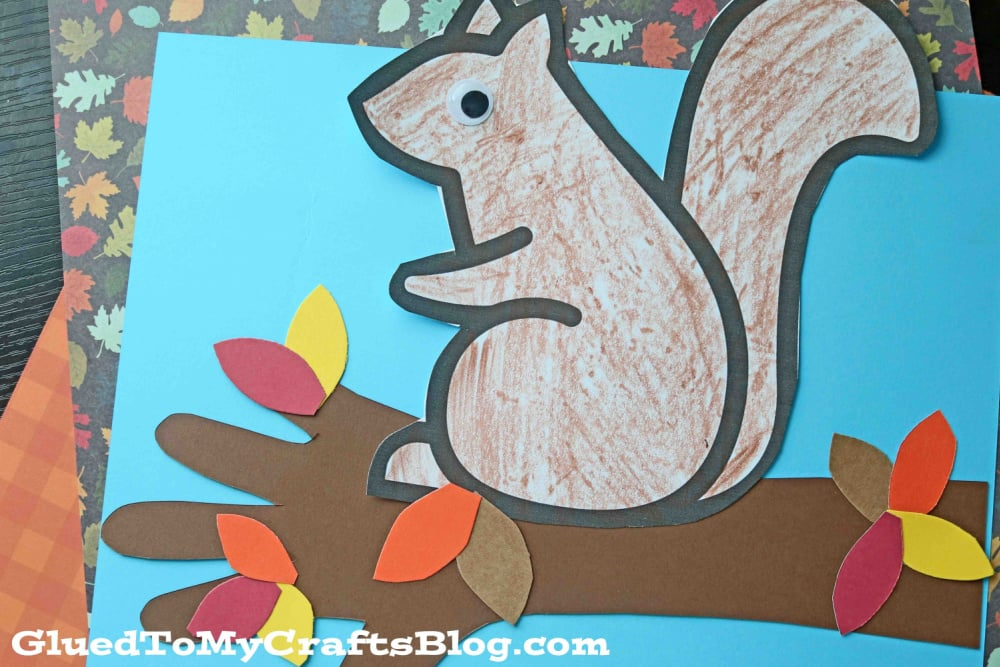 Squirrel Art For Kids