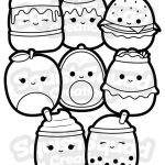 Squishmallow Coloring Page Printable Squishmallow Coloring Etsy