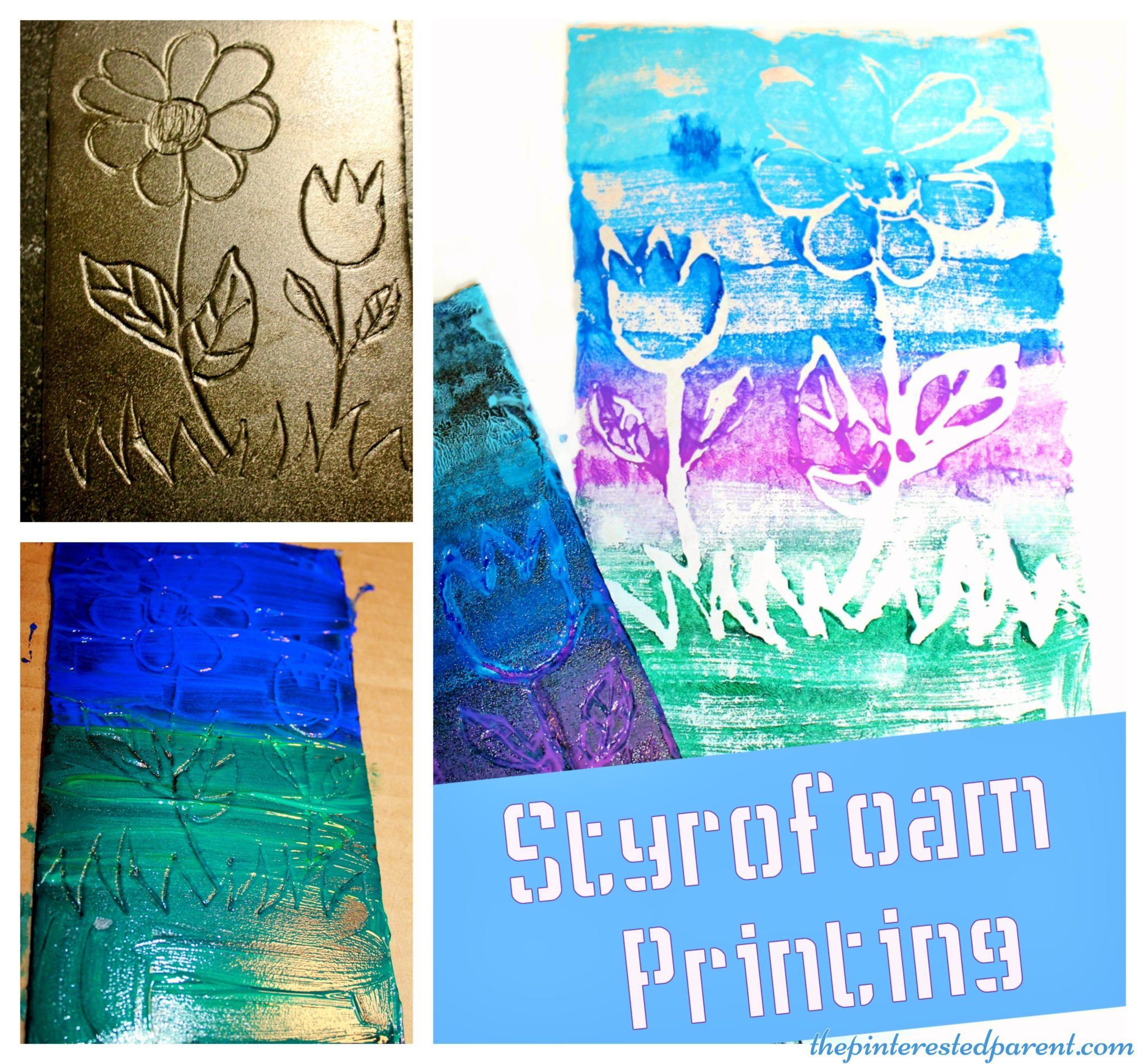 Styrofoam Print Making The Pinterested Parent