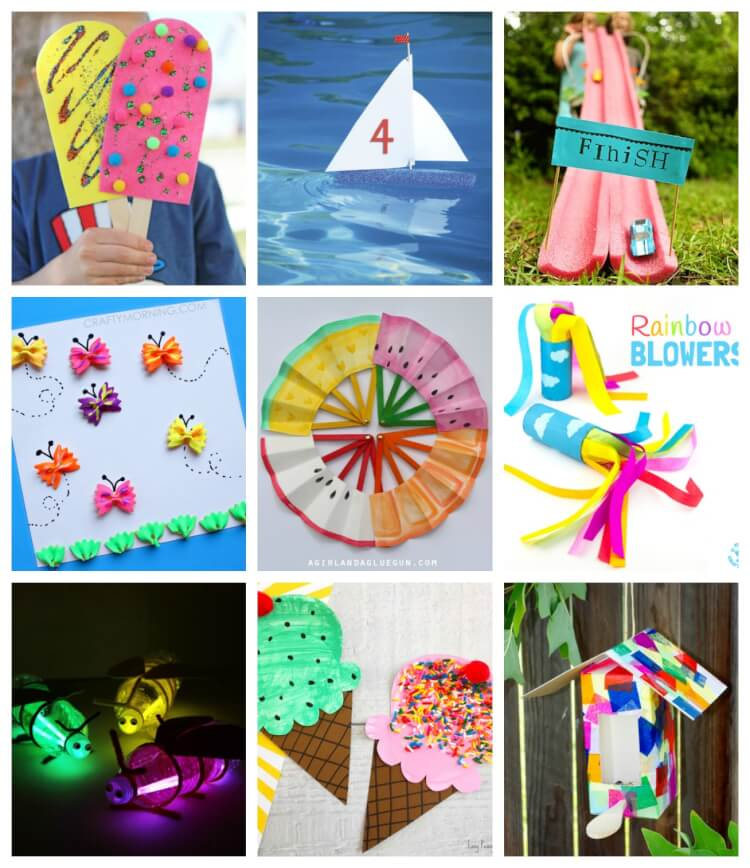 summer crafts for toddlers age 2 printable