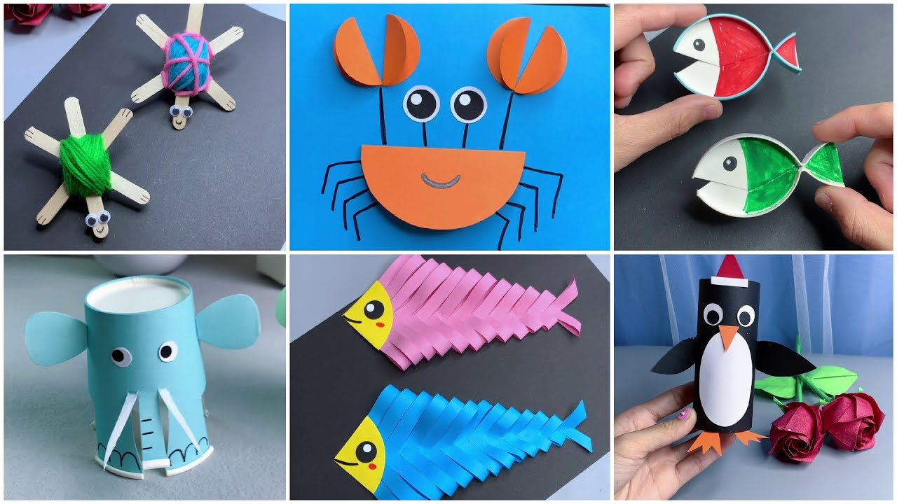 Super Cool Paper Craft Activities For Kids DIY Paper Crafts For Kids 