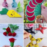 Super Easy Paper Craft Activities For Kids 10 Fun Paper Crafts You