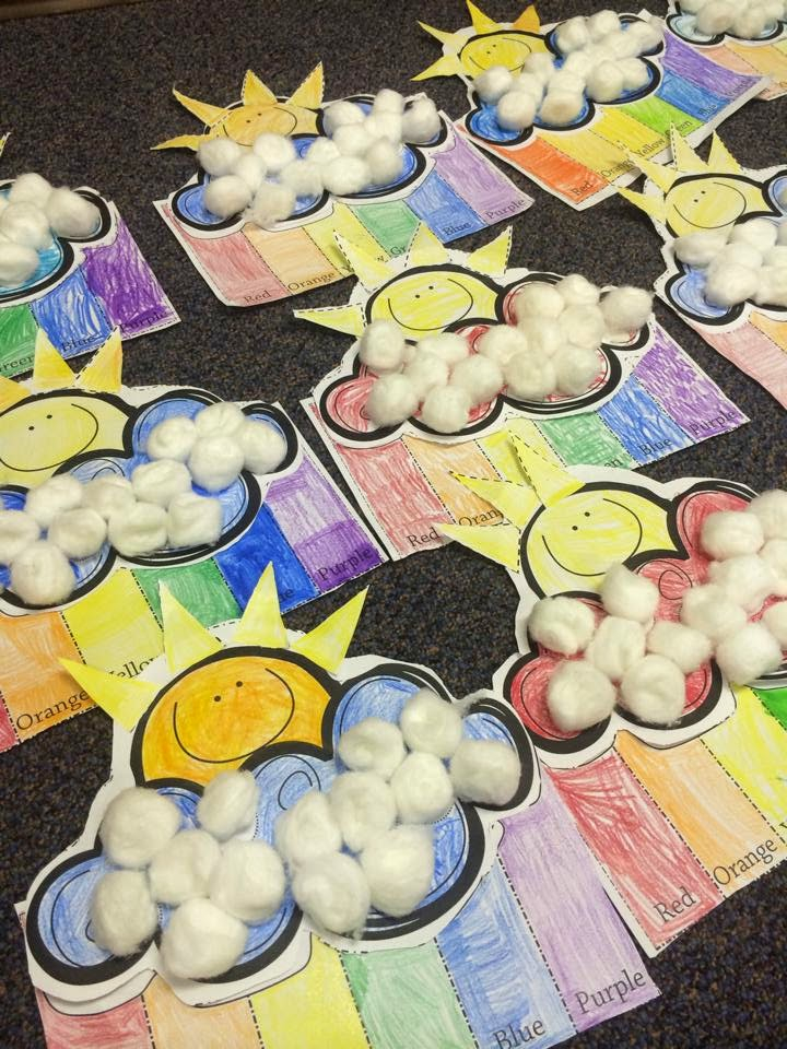 Sweet Tea Classroom Weather Crafts For Preschoolers A Rainbow And 