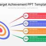 Target Achievement PPT Template 5 Slides Free Download Just Free Slide