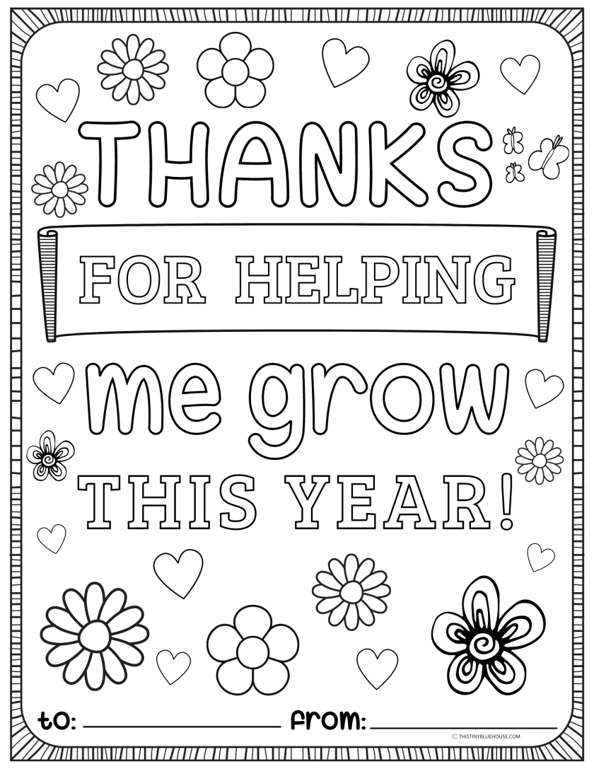 Teacher Appreciation Week Coloring Pages Coloring Home