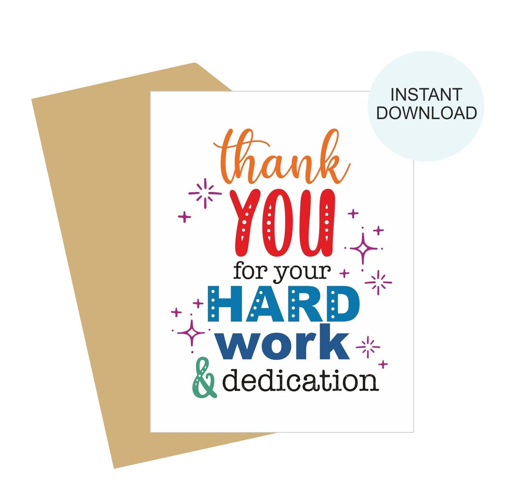 Team Appreciation Card Printable Employee Appreciation Card Staff Appreciation Cards Team 