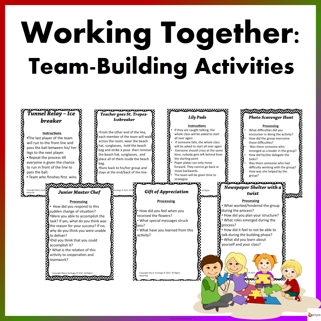 Team Building Activities Printable