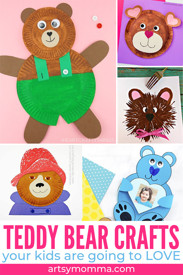 Teddy Bear Crafts For Kids Of All Ages Artsy Momma