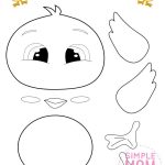 Template Printable Spring Crafts For Kids