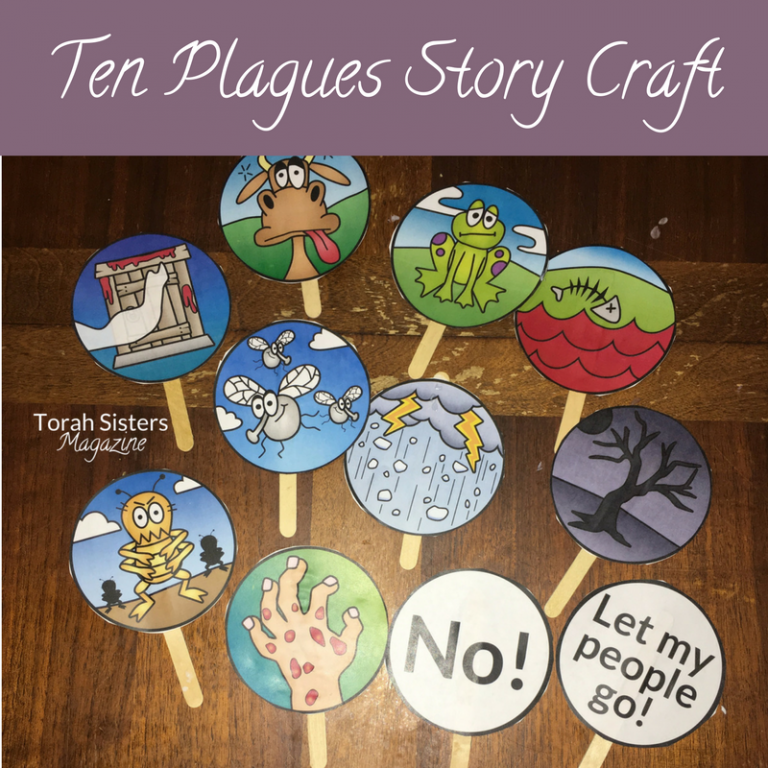 Ten Plagues Passover Craft To Keep Kids Engaged Torah Sisters