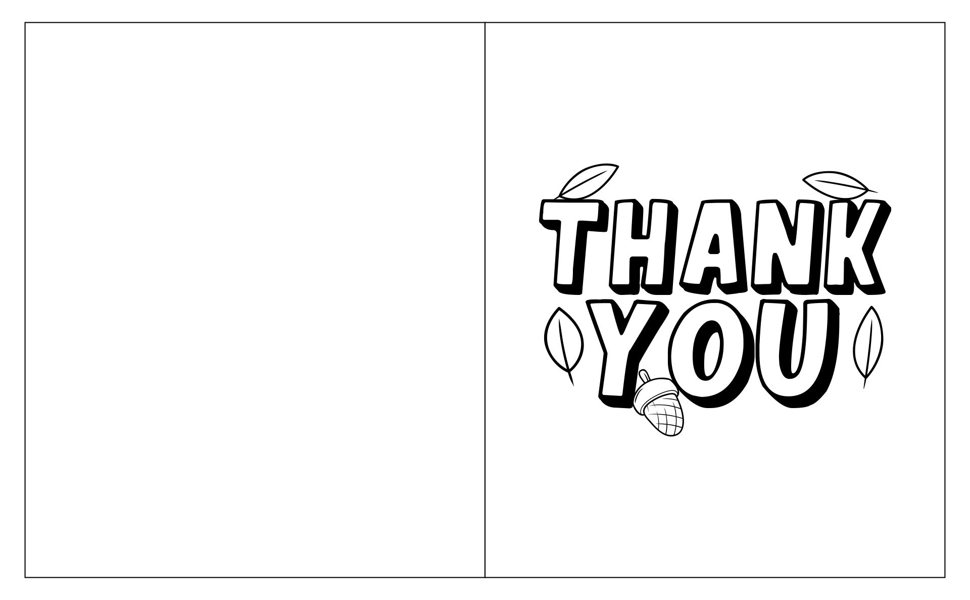 Thank You Cards Printable Coloring Page Sketch Coloring Page 6000 The 