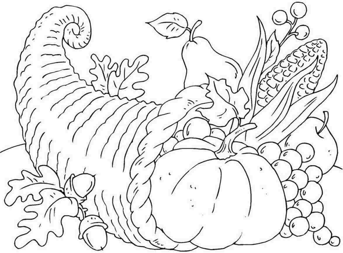 Thanksgiving Coloring Pages For Adults Coloring Home