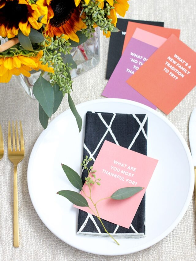 Thanksgiving Questions Game Free Printable Alice And Lois