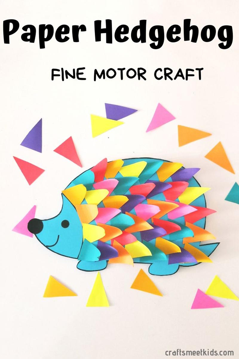 The Best Kid Paper Crafts With No Mess The Cottage Market
