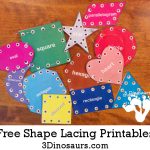 The Best Printable Lacing Cards That Your Kids Will Love
