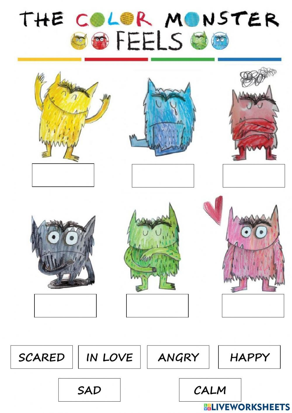 The Colour Monster Printable Activities Prntbl 