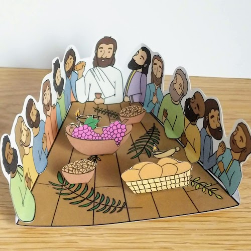 printable last supper craft ideas