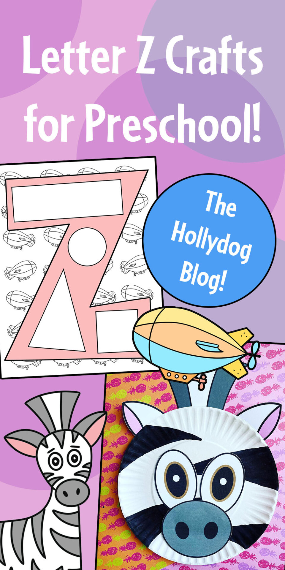 The Letter Z Craft For Preschool With Free Printable Cutouts The 