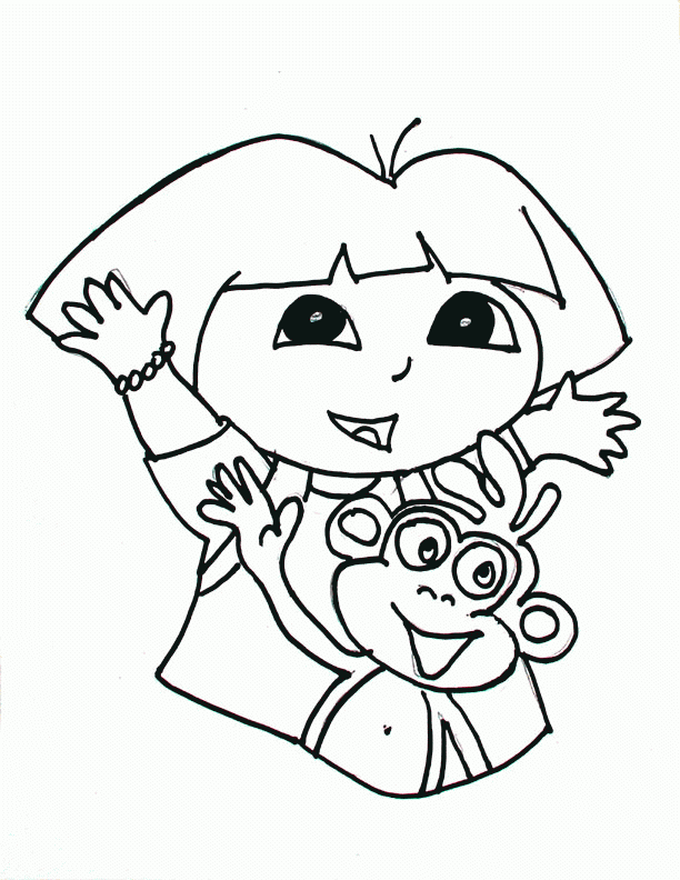 Toddler Printable Coloring Pages Coloring Home