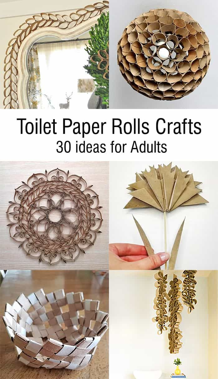 Toilet Paper Rolls Crafts For Adults That Are Easy To Make And Great 