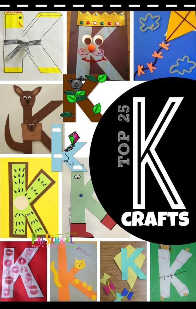 TOP 25 Letter K Crafts For Preschoolers Free Printable Letter K