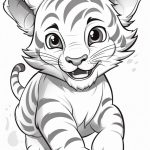Top Printable Tiger Coloring Pages For Kids Worksheets Library