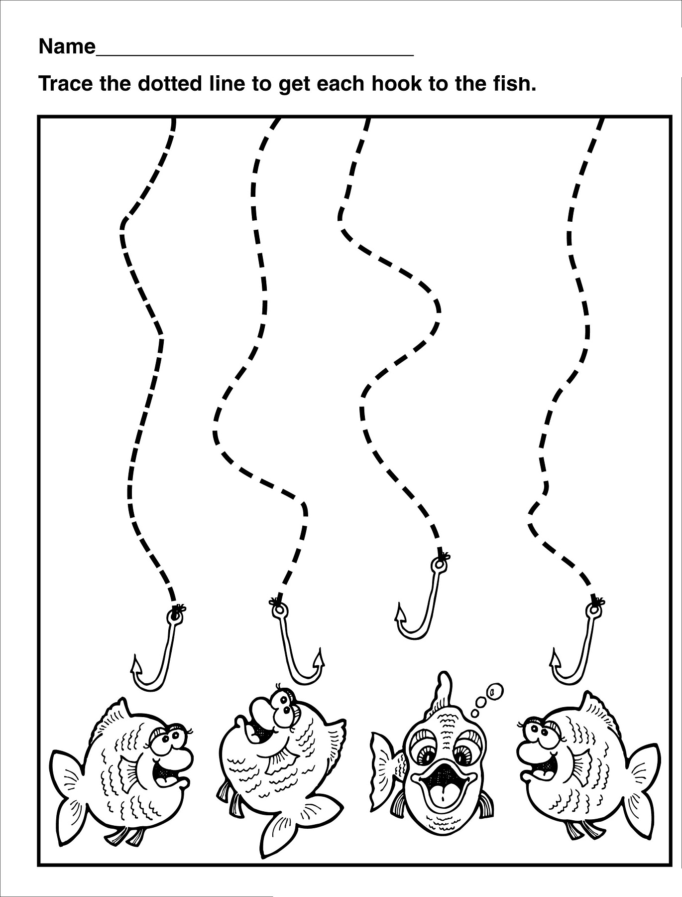 Tracing Activities For Preschool Kids Activity Shelter