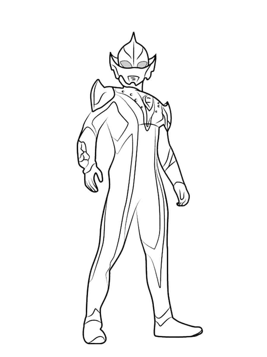 Ultraman Coloring Pages