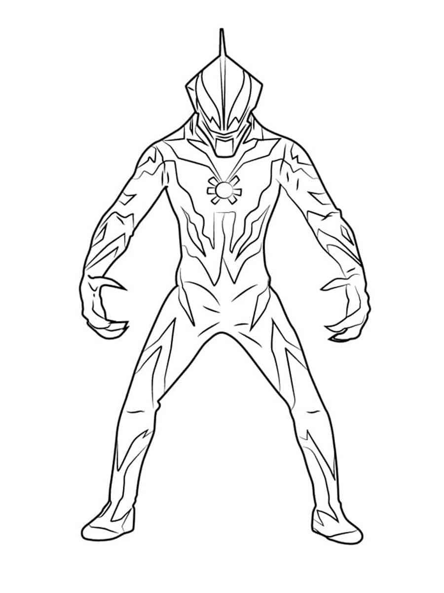 Ultraman Coloring Pages