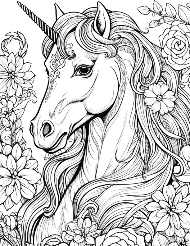 free printable coloring pages for girls unicorns free printable coloring pages for girls unicorns