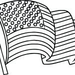 United States Flag Coloring Page Printable