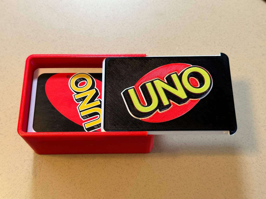 Uno Card Box By RockstarTS Download Free STL Model Printables