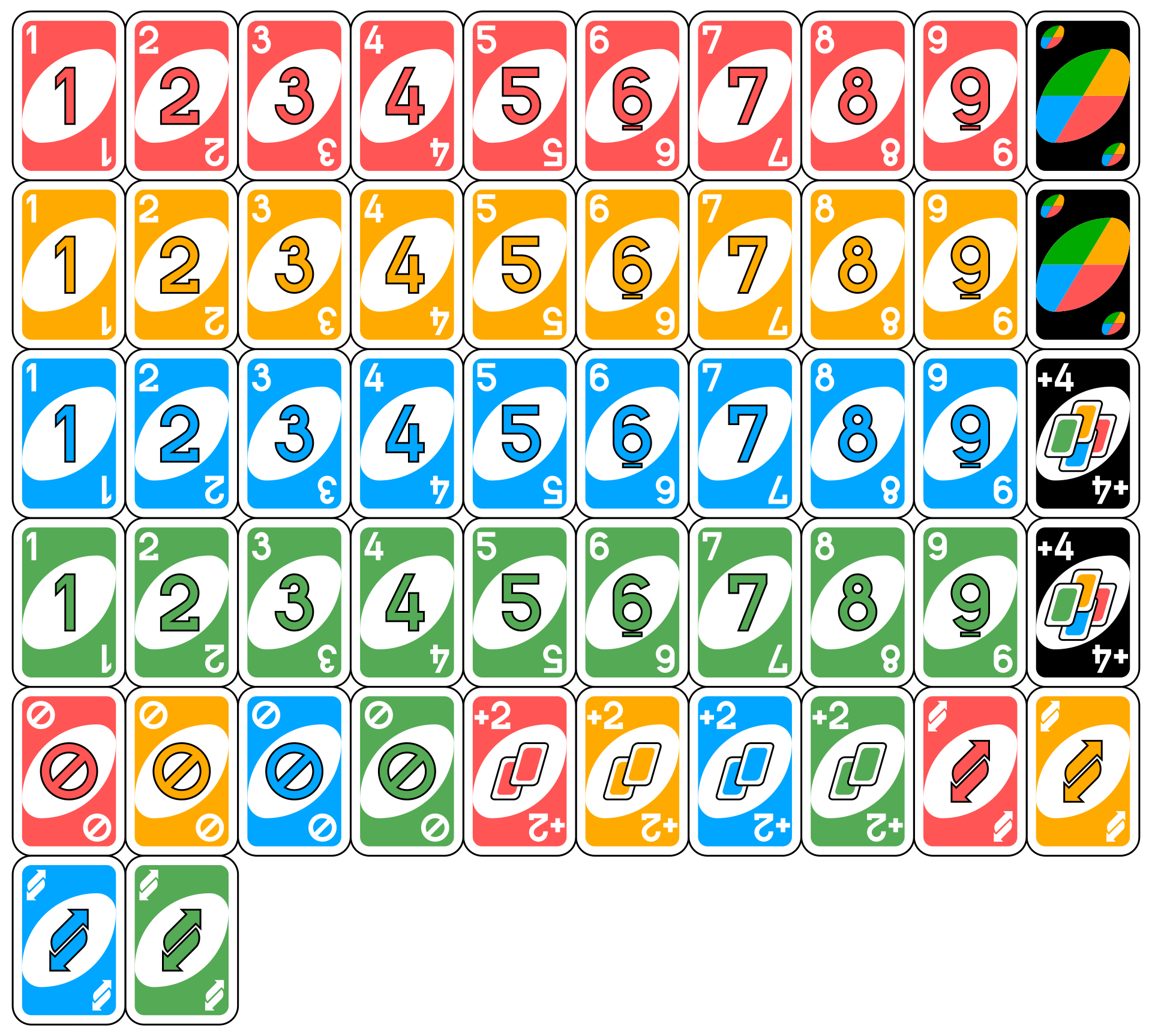 Uno Cards Printable Printable Word Searches