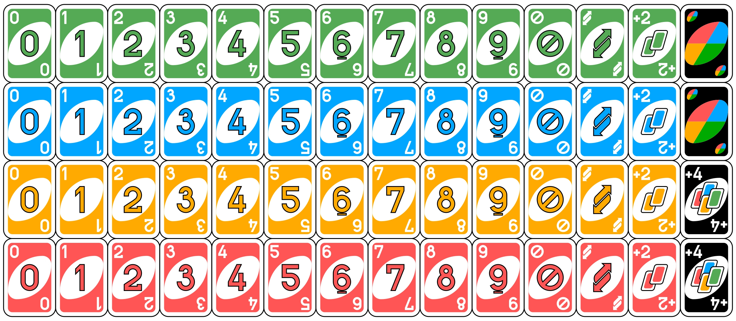 Uno Cards Printable