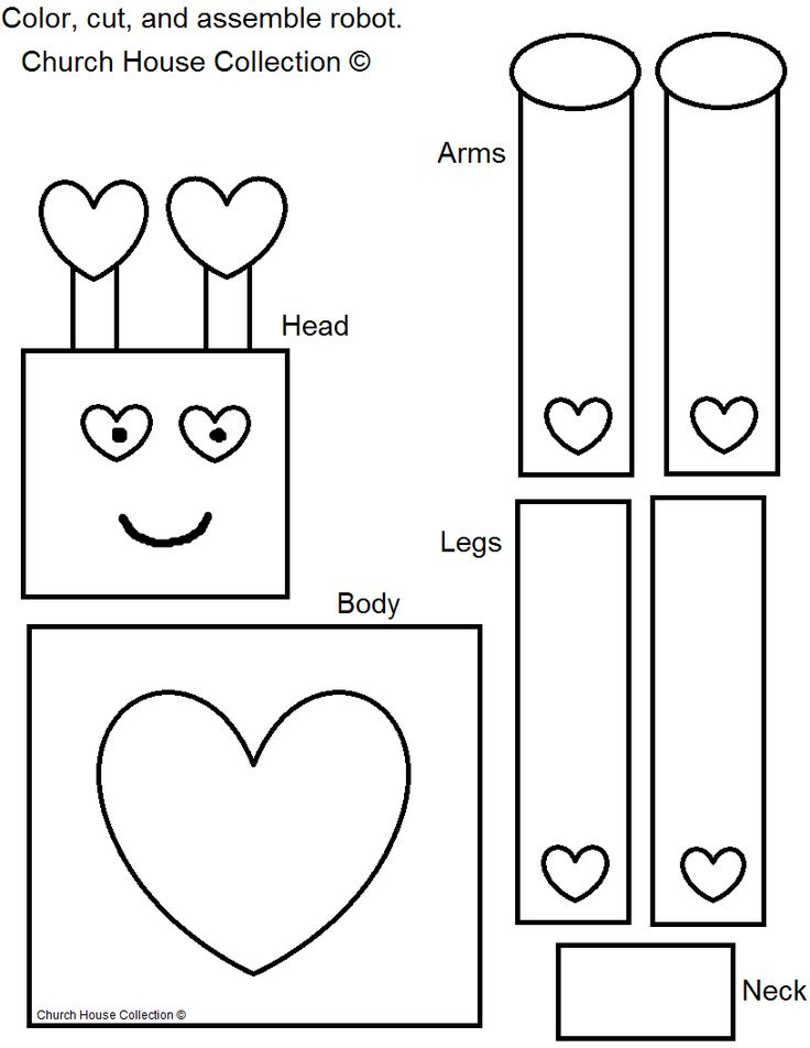 Valentine 39 s Day Printable Craft