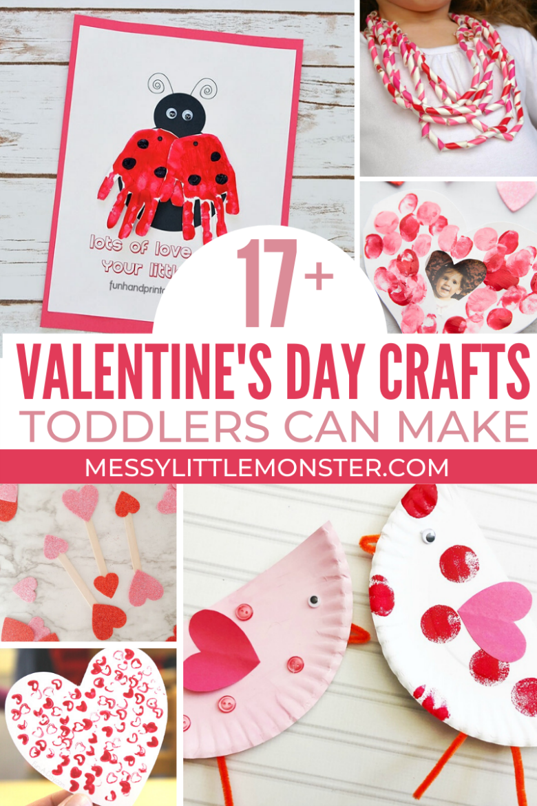 Valentines Day Crafts With Toddlers 23 Easy Valentine 39 s That Require No 