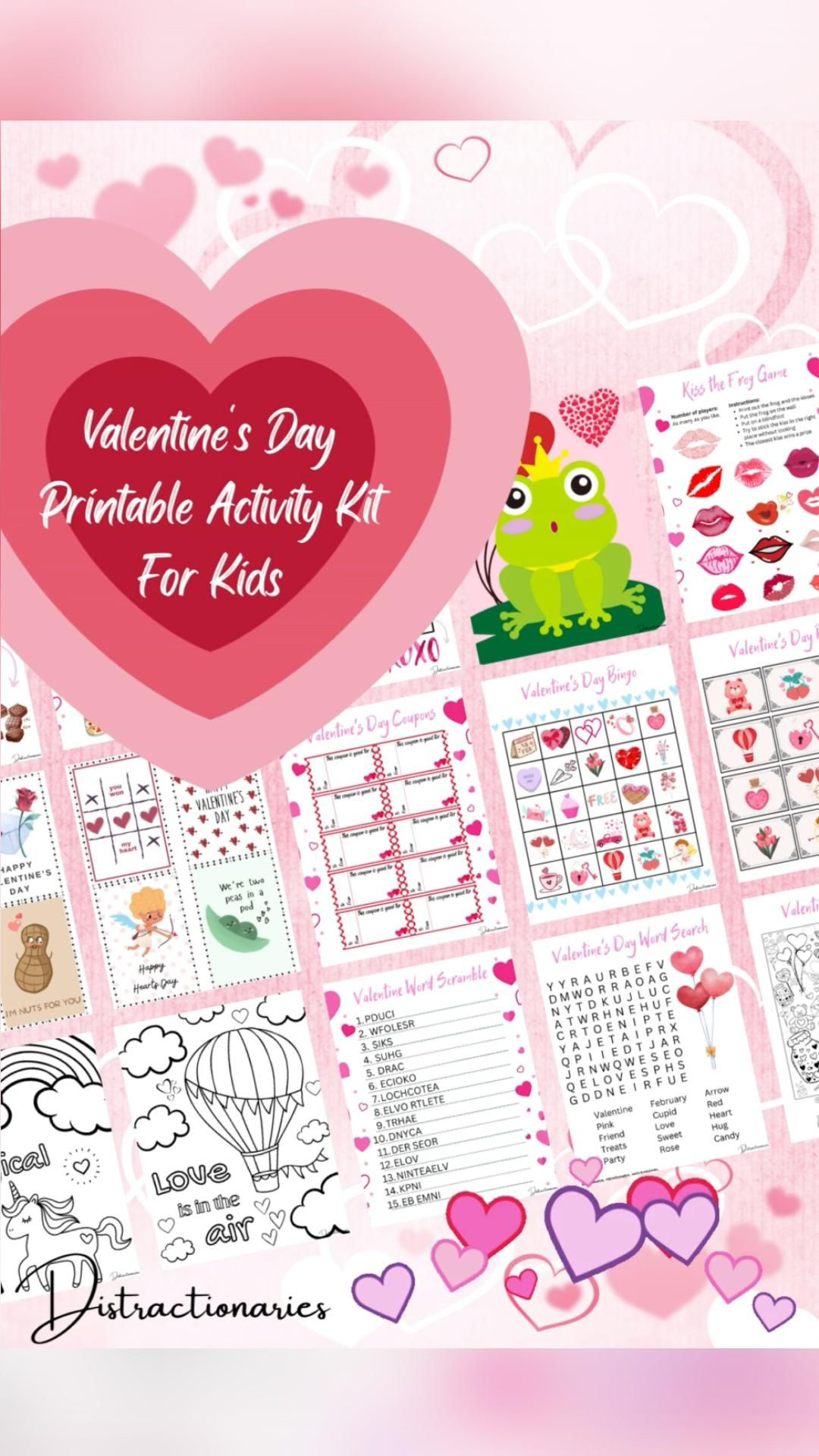 Valentines Day Printable Activities Dev onallcylinders