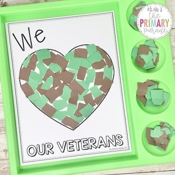 veterans day crafts for toddlers printable