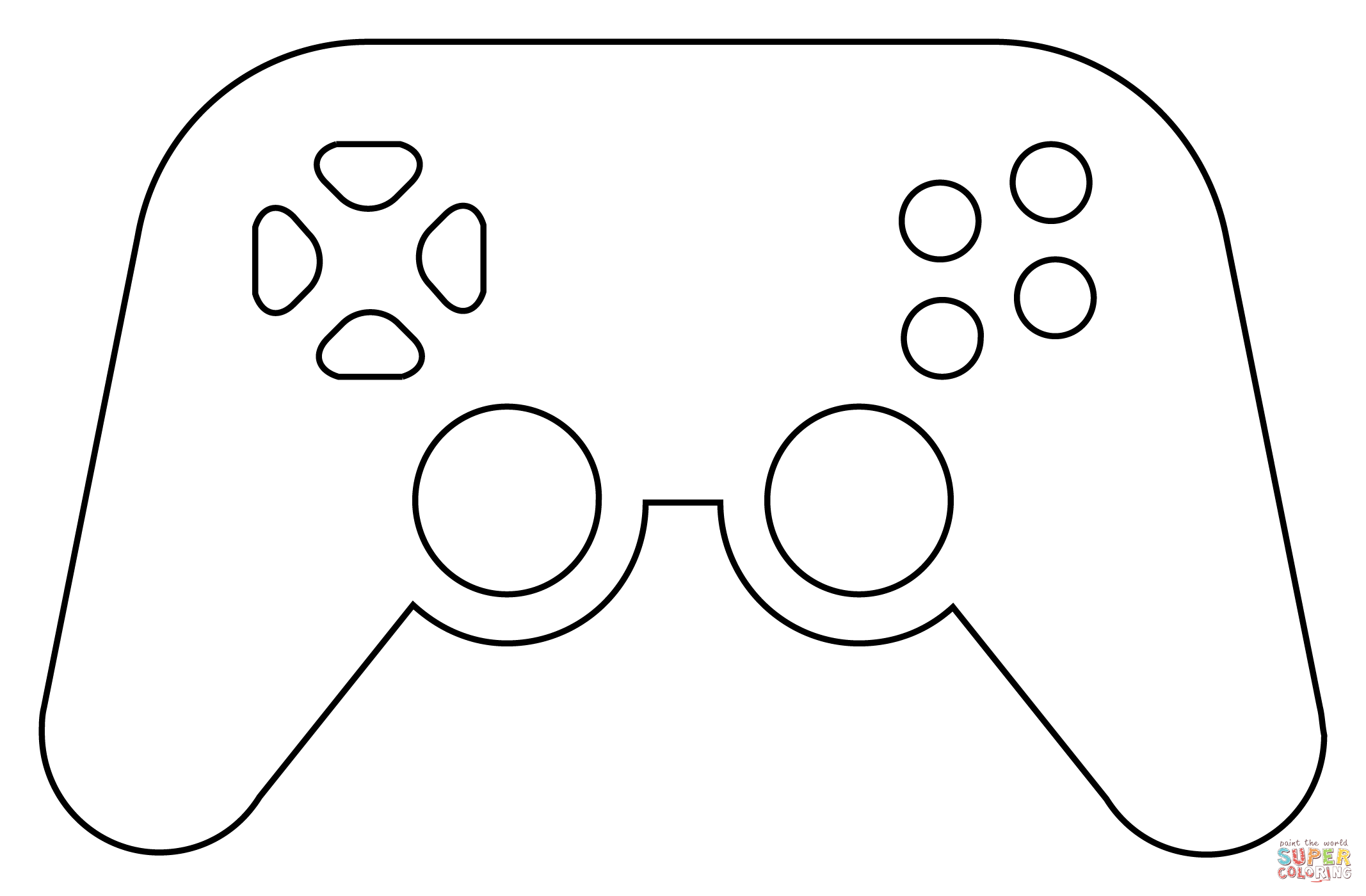 Video Game Coloring Page Free Printable Coloring Pages